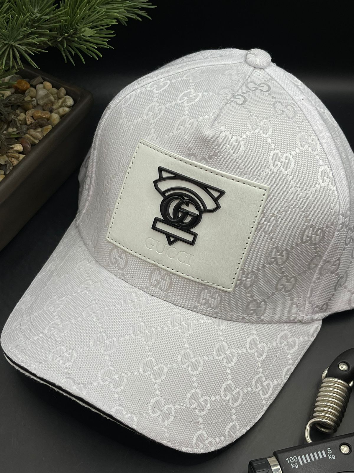 Gray helmet for bikers