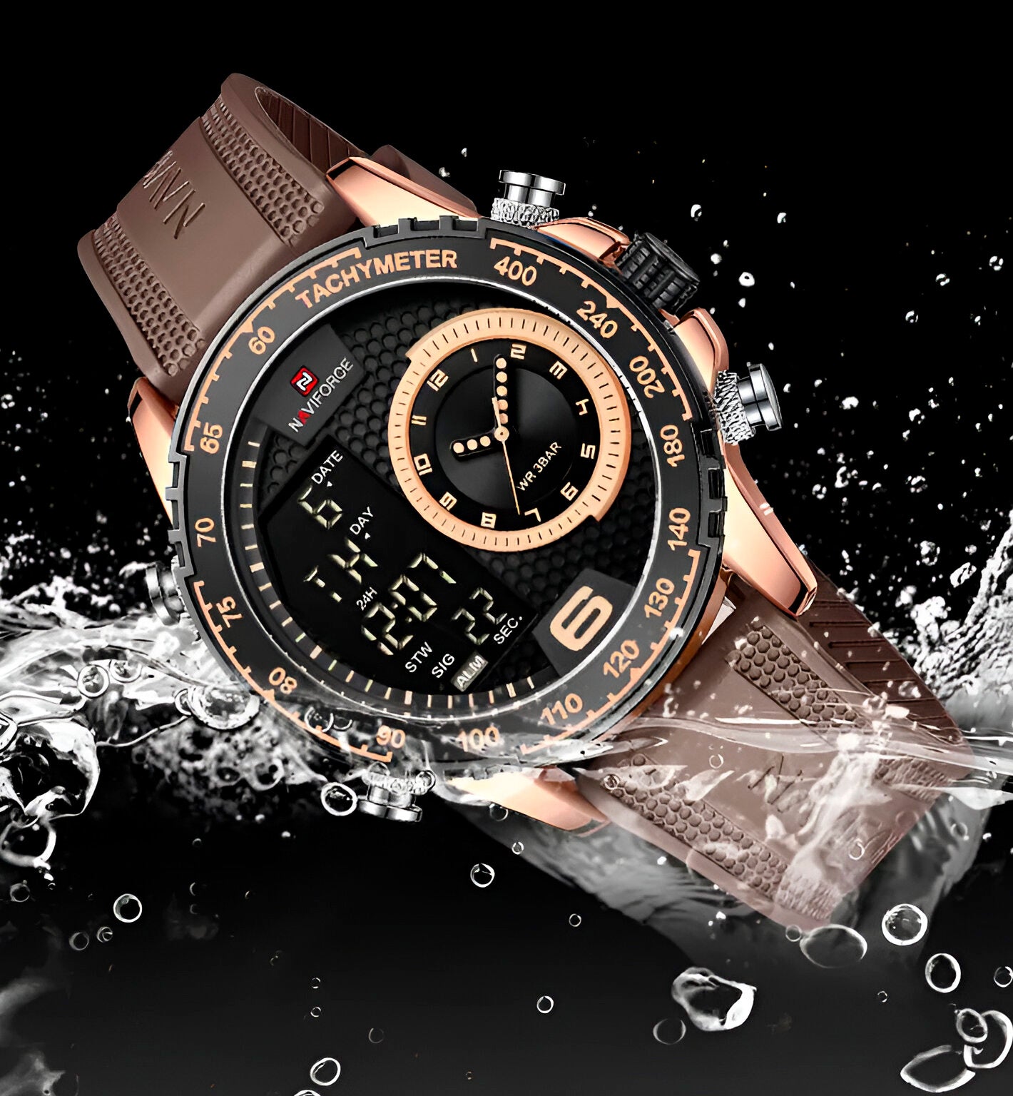 Reloj Naviforce Sport Nf9199t Hombre Dig